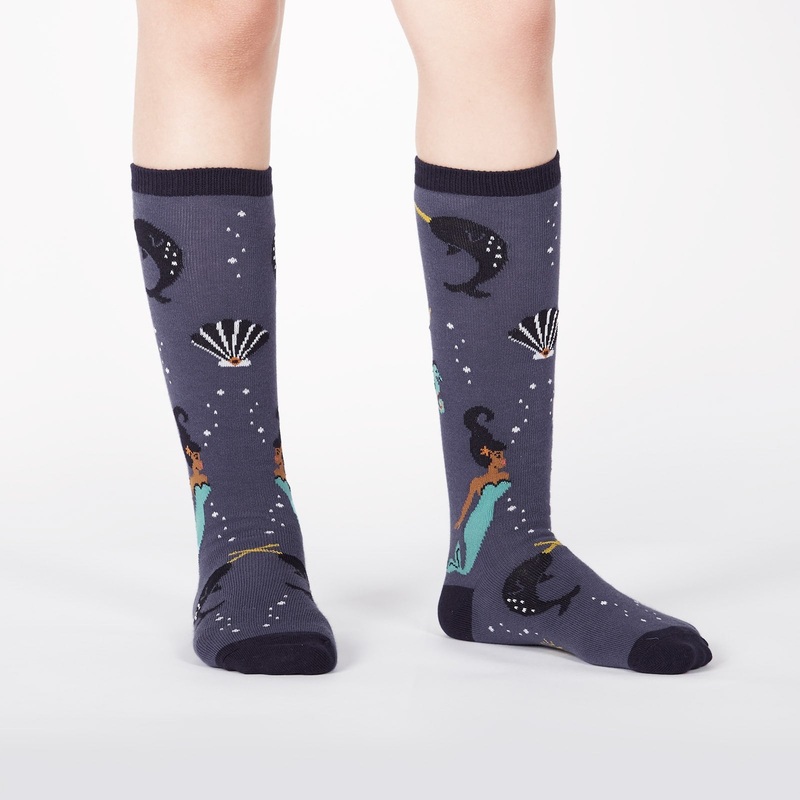 Sock It To Me Deep Sea Queen Junior Knee Socks