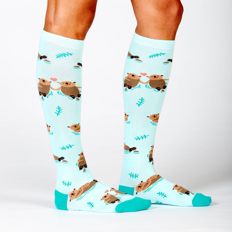 Sock It To Me My Otter Half Adult Knee Socks