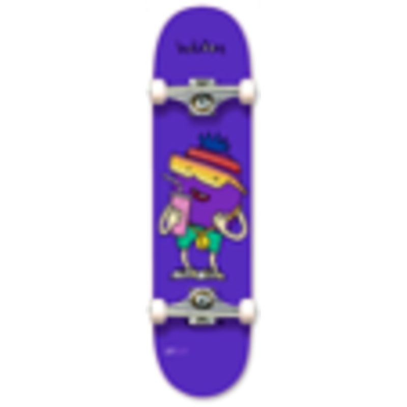 Holiday Frootz Bazza Blueberry 7.75" Complete Skateboard