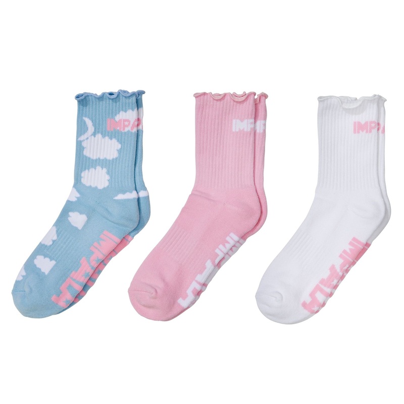 Impala Skate Frill Starbright 3 Pack Socks