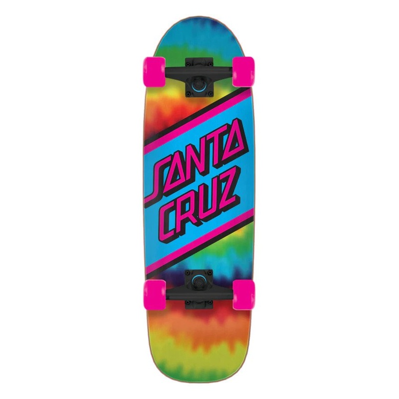 Santa Cruz Rainbow Tie Dye 8.79" Cruiser Complete