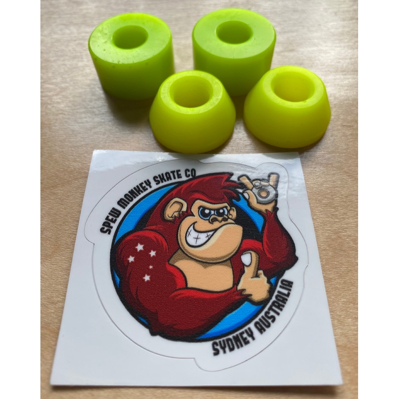 Spew Monkey Aussie Edition 92a 4 Pack Skateboard Bushings