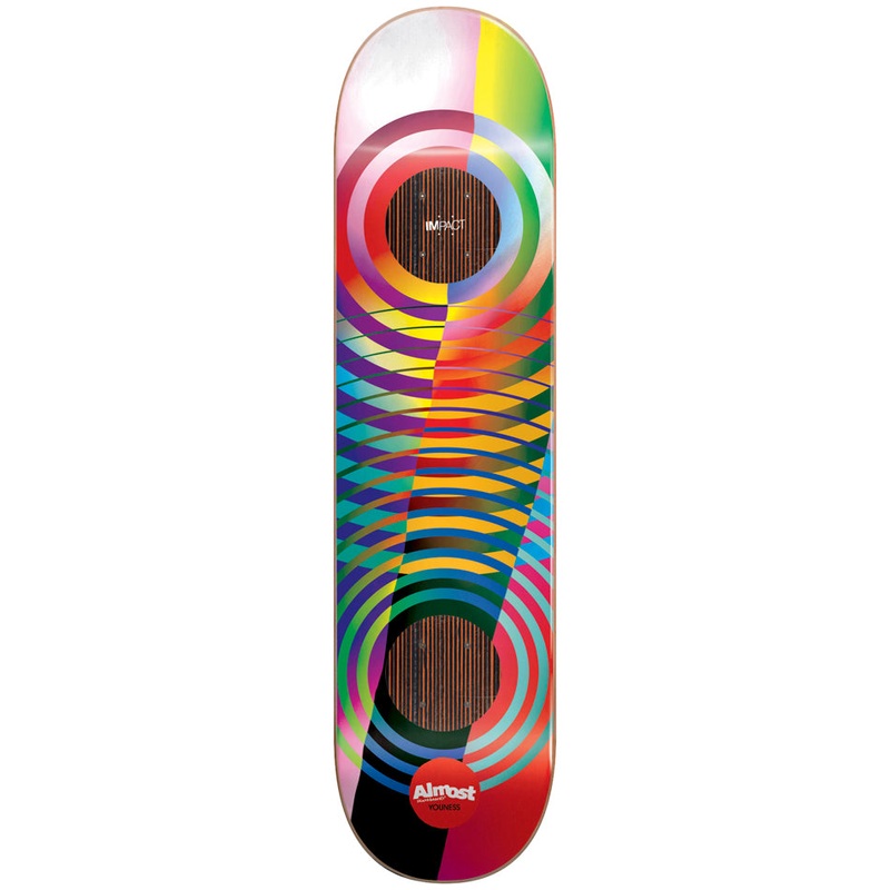 Almost Gradient Rings Impact Amrani 8.375" Skateboard Deck