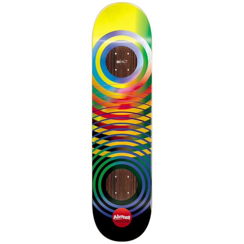 Almost Gradient Rings Impact Facchini 8.5" Skateboard Deck