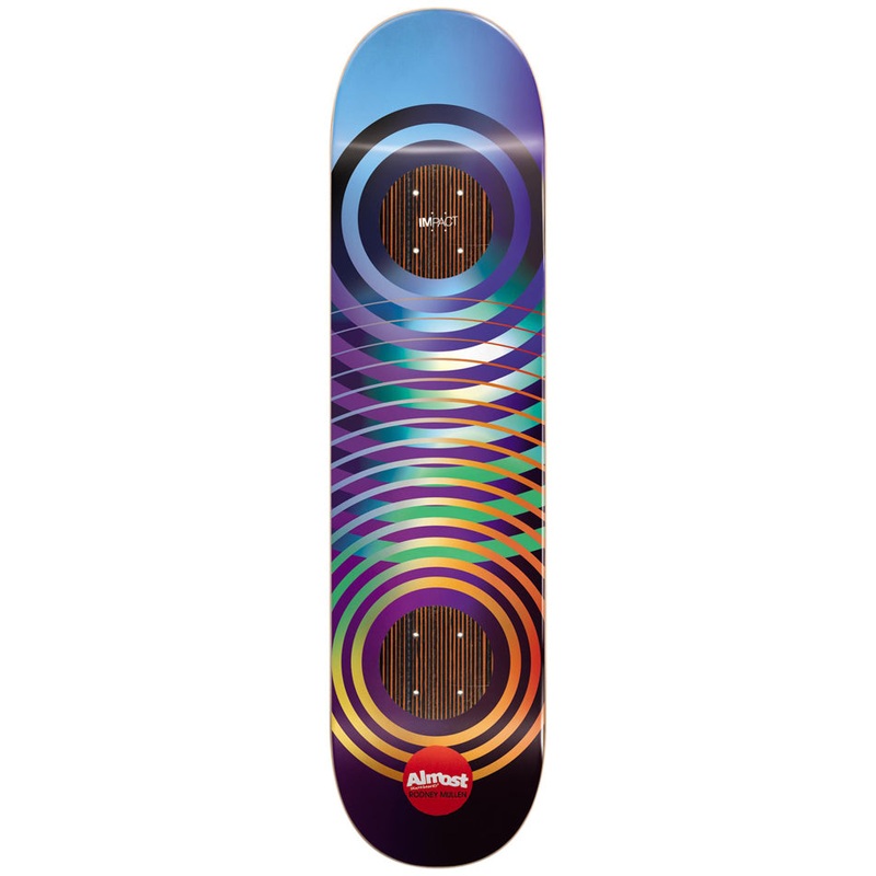 Almost Gradient Rings Impact Mullen 8.25" Skateboard Deck