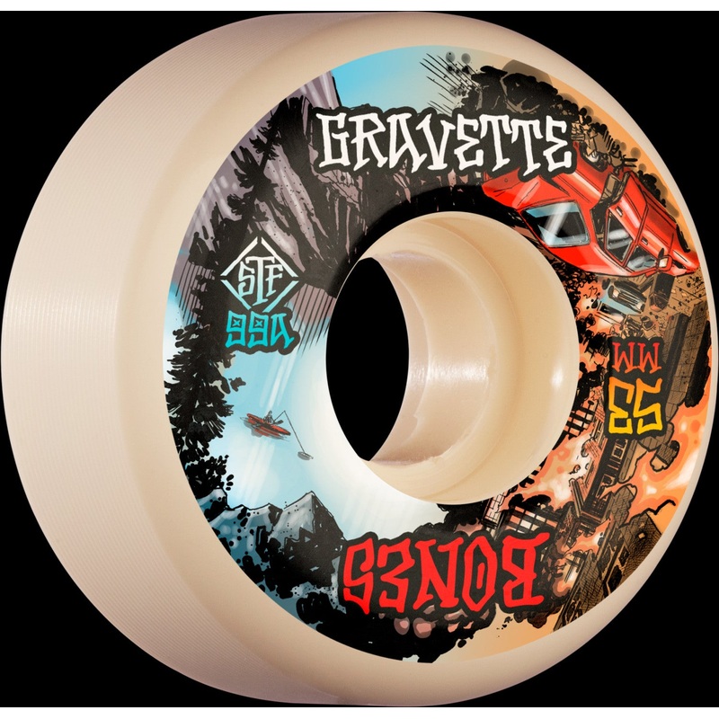 Bones STF Gravette Heaven N Hell 53mm Wheels