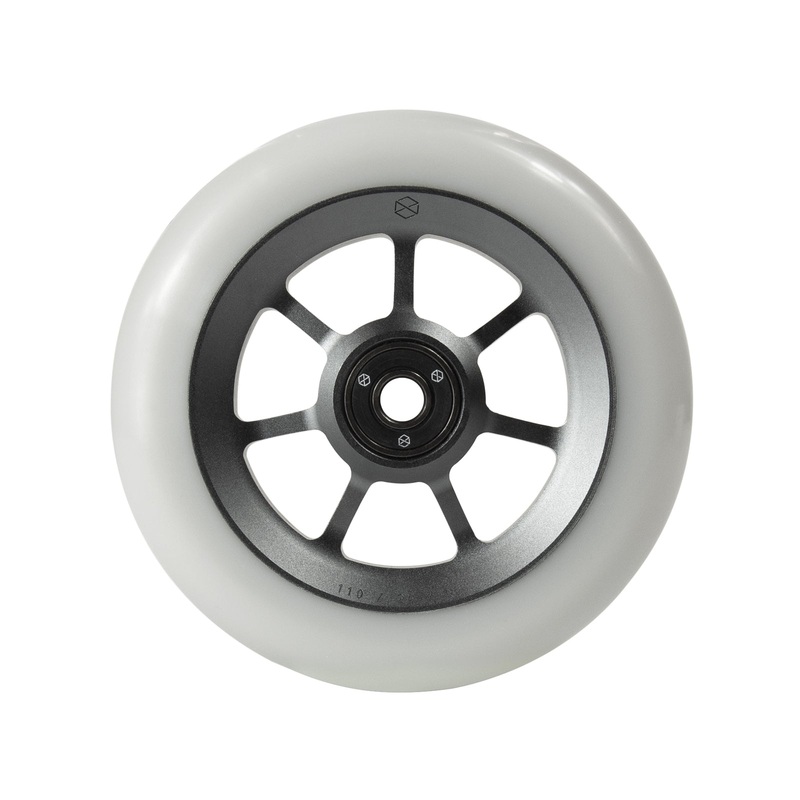 Native Profile Grey 110 x 24 Scooter Wheel Single