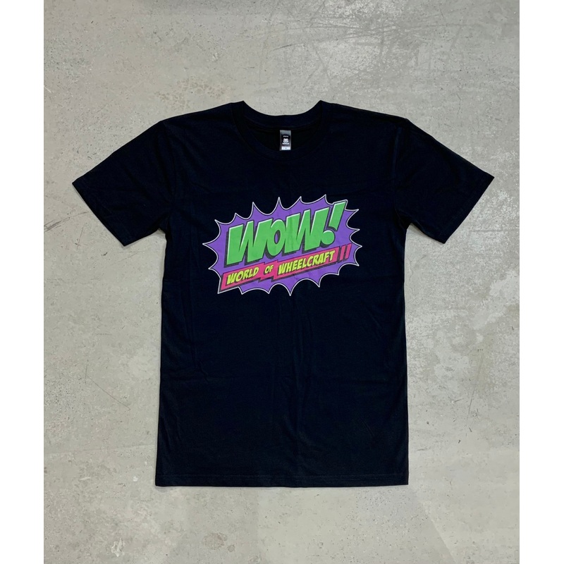 Wheelcraft WOW Black Tee