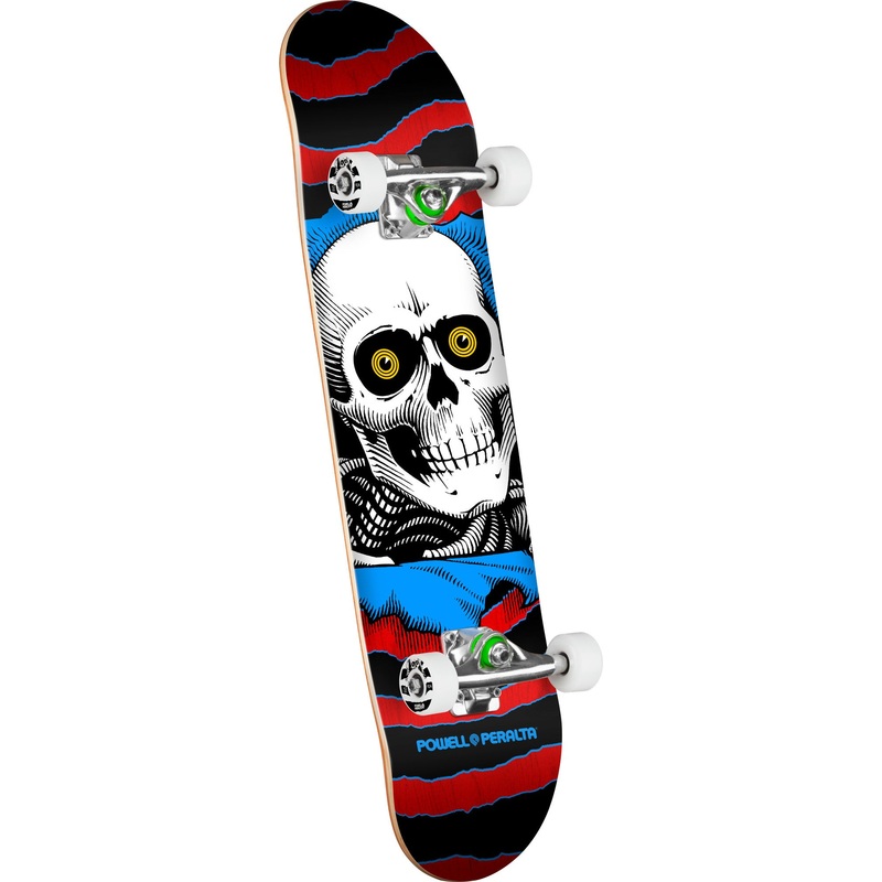 Powell Peralta Ripper Red/Blue 7.0" Complete Skateboard
