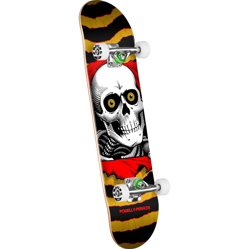 Powell Peralta Ripper Yellow/Red 7.75" Complete Skateboard