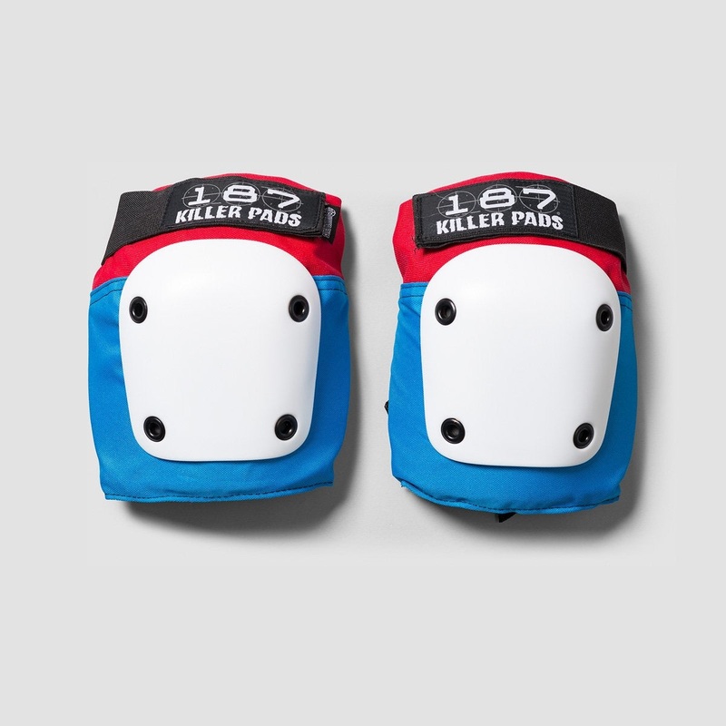 187 Killer Fly Knee Pads Red/White/Blue
