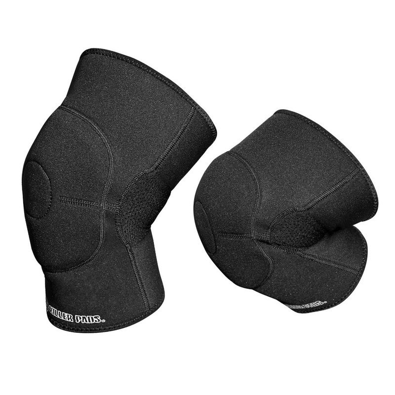 187 Killer Pads Black Knee Gasket