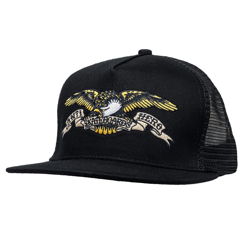 Anti-Hero Eagle Black Trucker Cap