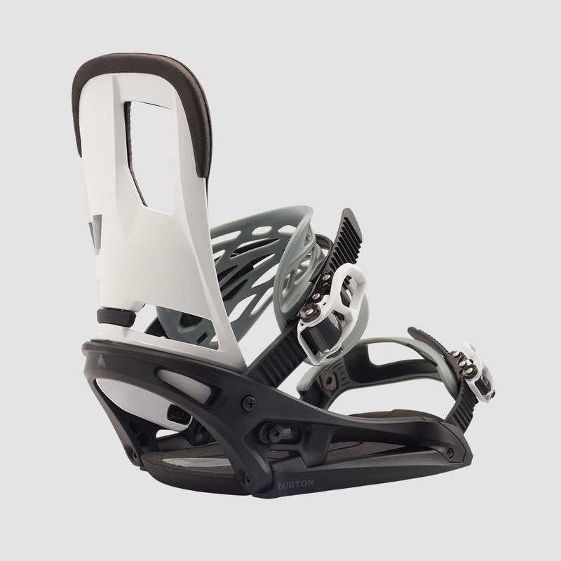 Burton Cartel EST Snowboard Bindings Black/White