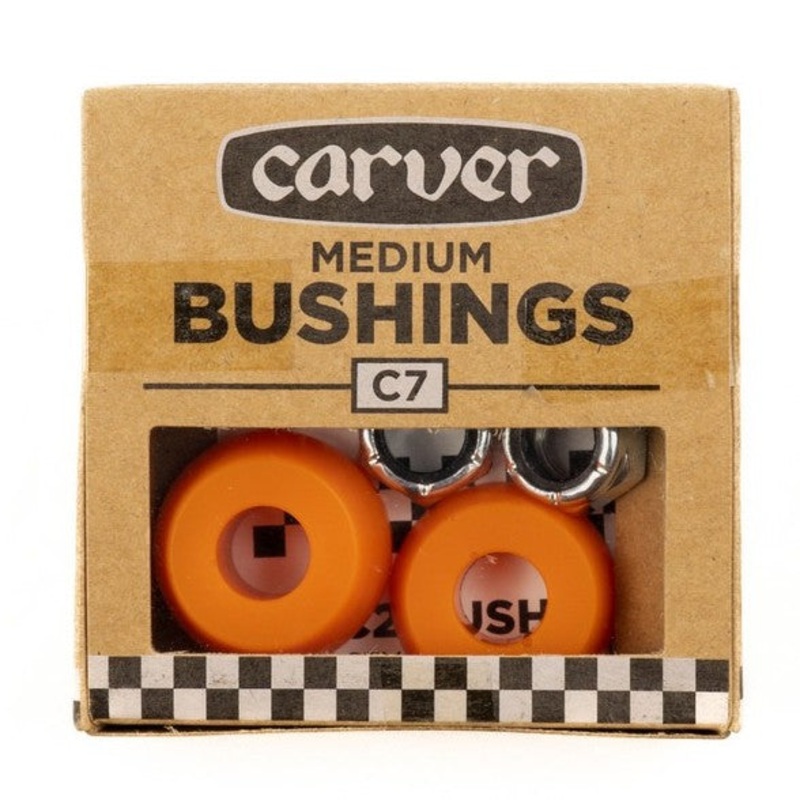 Carver C7 Fluoro Orange 84a Skateboard Bushings