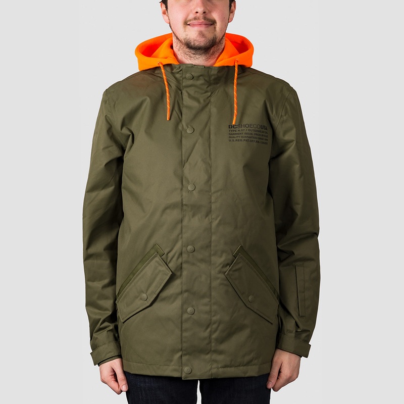 DC Union Snow Jacket Olive Night