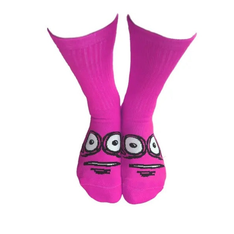 Heroin Big Egg Pink Socks