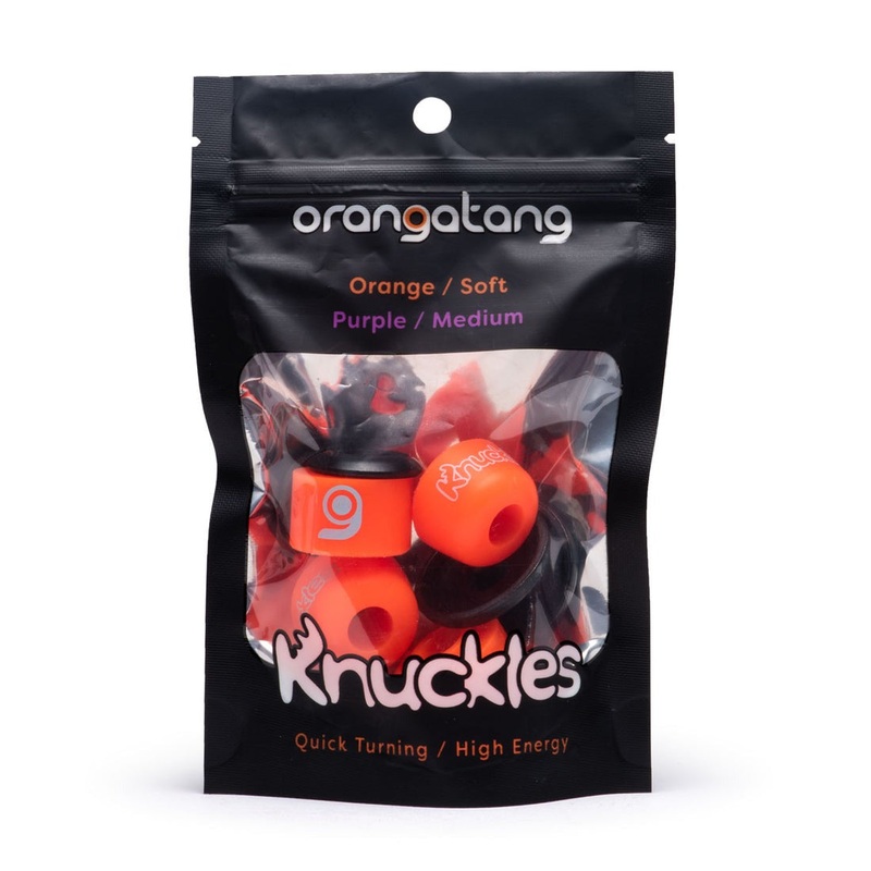 Orangatang Knuckles Orange Soft Skateboard Bushings