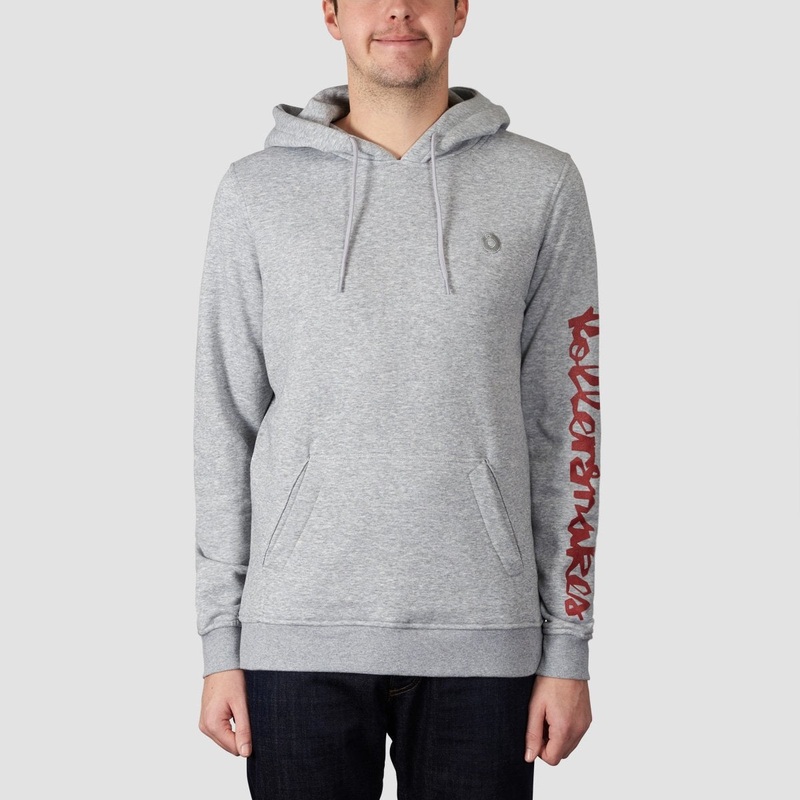 Rollersnakes Chunker Pullover Hoodie Heather Grey