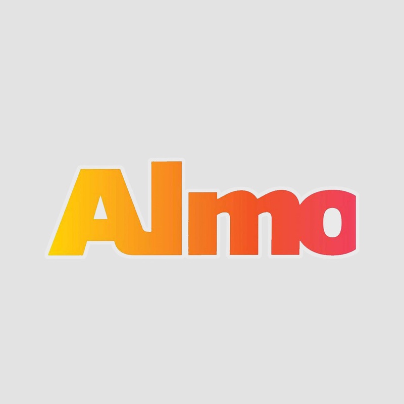 Almost Fall Off Sticker Multi 160x50mm