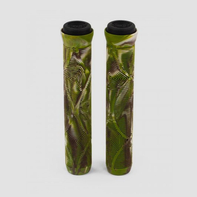 Slamm Team Swirl Scooter Bar Grips Jungle 165mm