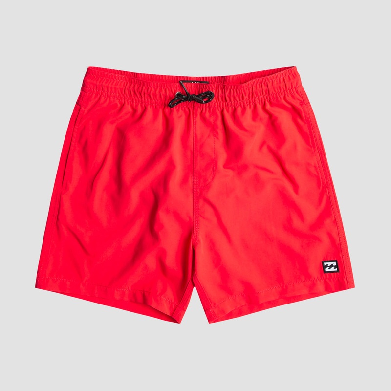 Billabong All Day 16" Layback Boardshorts Red Hot