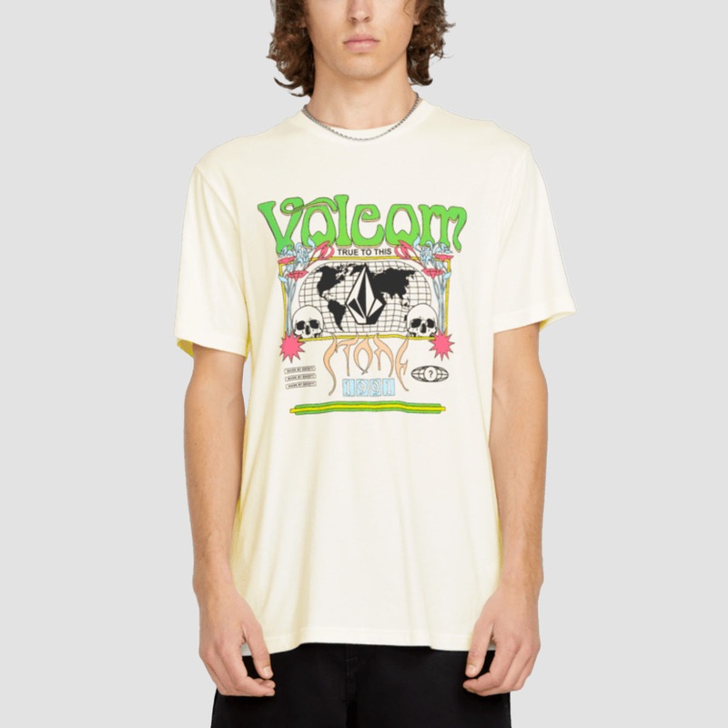 Volcom Worldly T-Shirt Off White