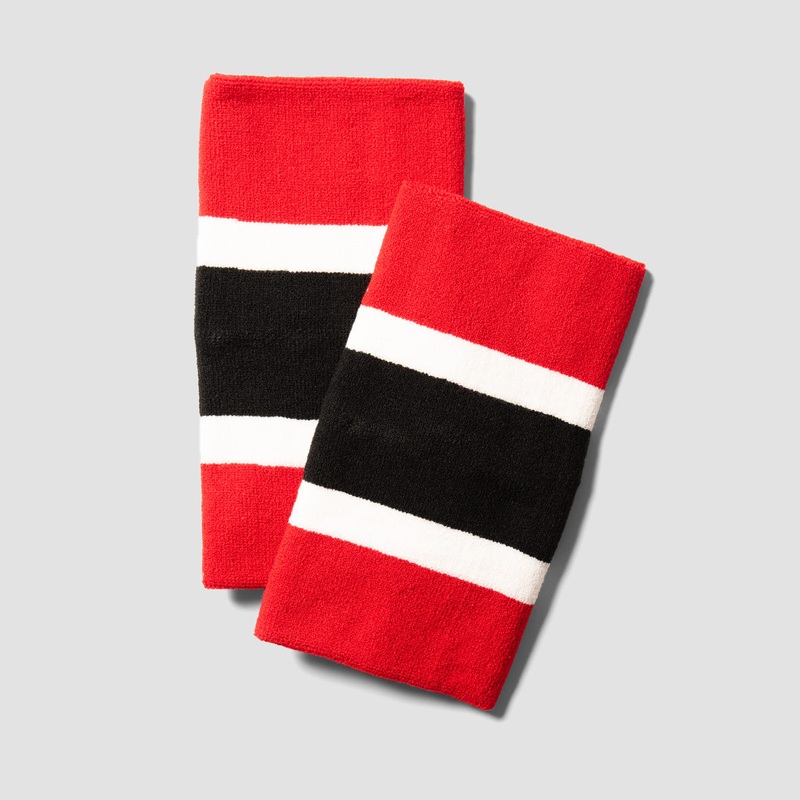 Ventronic Puffers Skate Hockey Socks Leg Warmers Red/Black/White