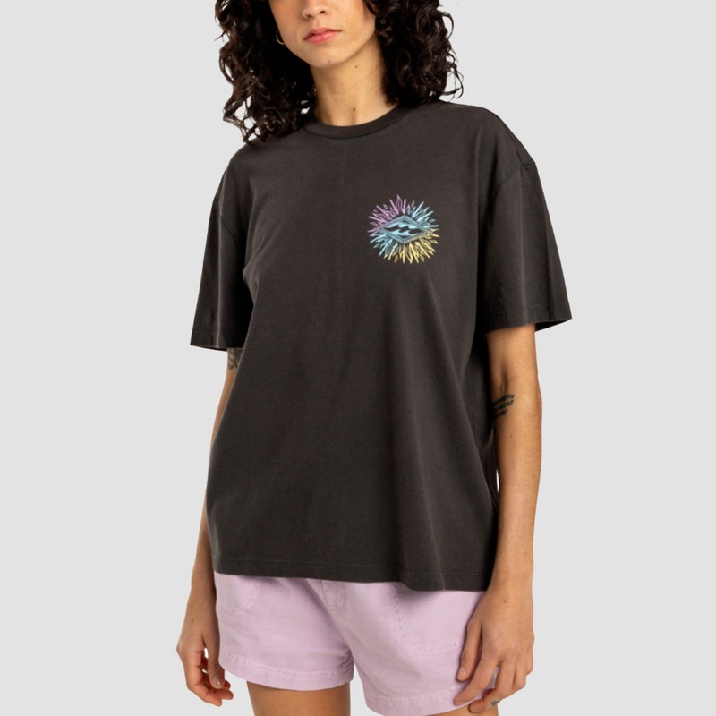 Billabong Best Session T-Shirt Off Black - Womens