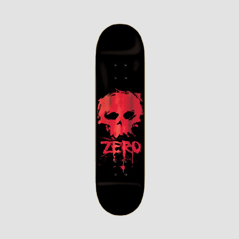 Zero Blood Skull Skateboard Deck - 8.5"