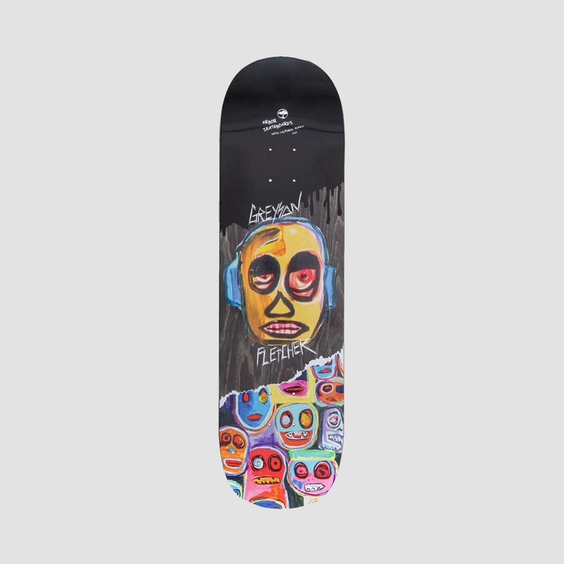 Arbor Greyson Faces Skateboard Deck - 8.625"