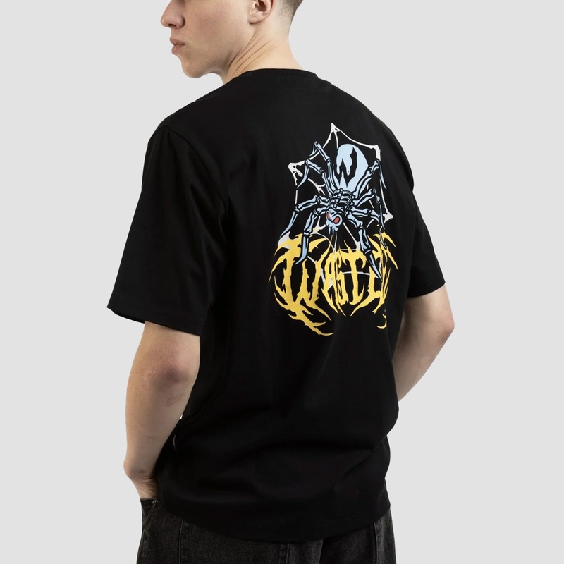 Wasted Paris Prey T-Shirt Black