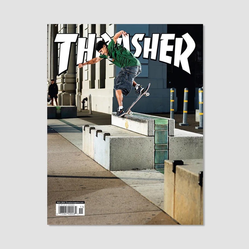Thrasher Skateboard Magazine November 2024